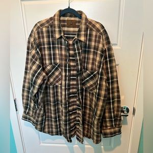 🖤 Men’s Heavy Plaid Flannel - XL